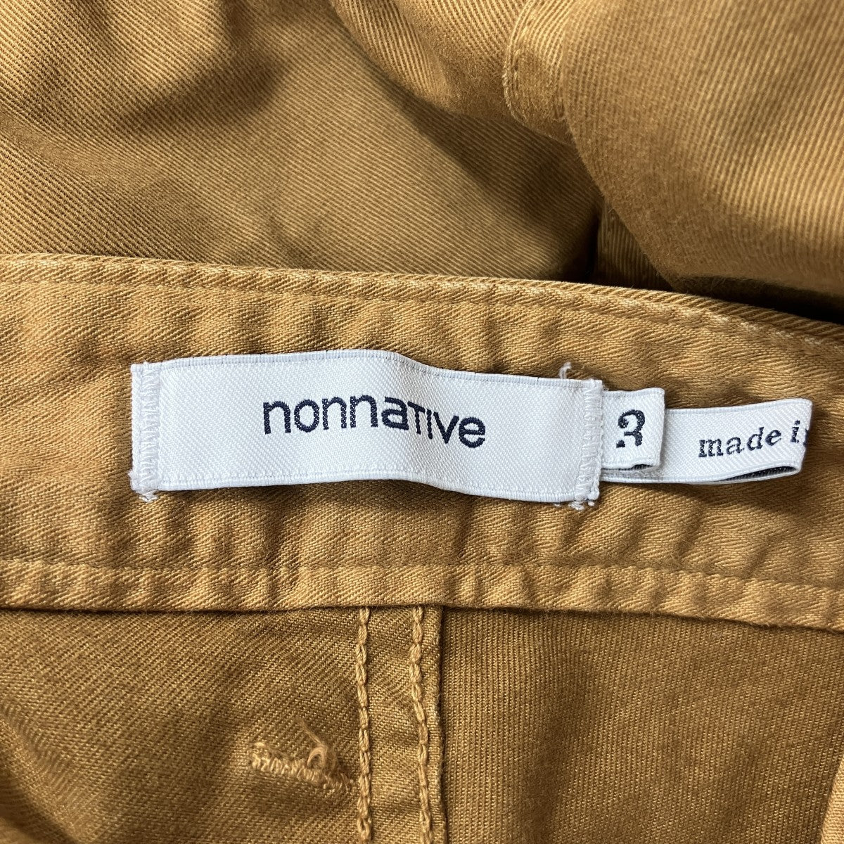 「ADVENTURER EASY RIB PANTS TAPERED FIT C P CHINO STRETCH OVERDYED」オーバーダイ チノパンツNN-P3131