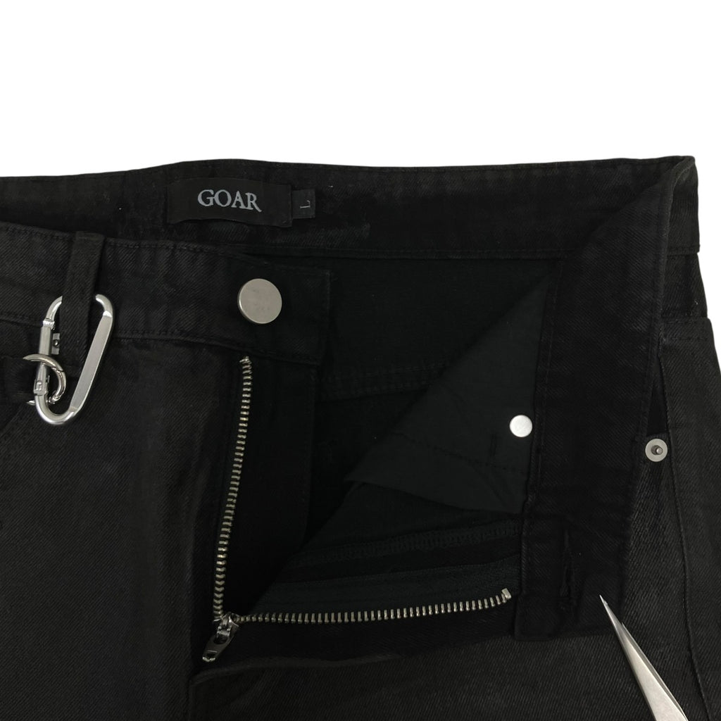 GOAR ARCHIVE(ゴアアーカイブ) コーティングストレートデニムパンツ 
