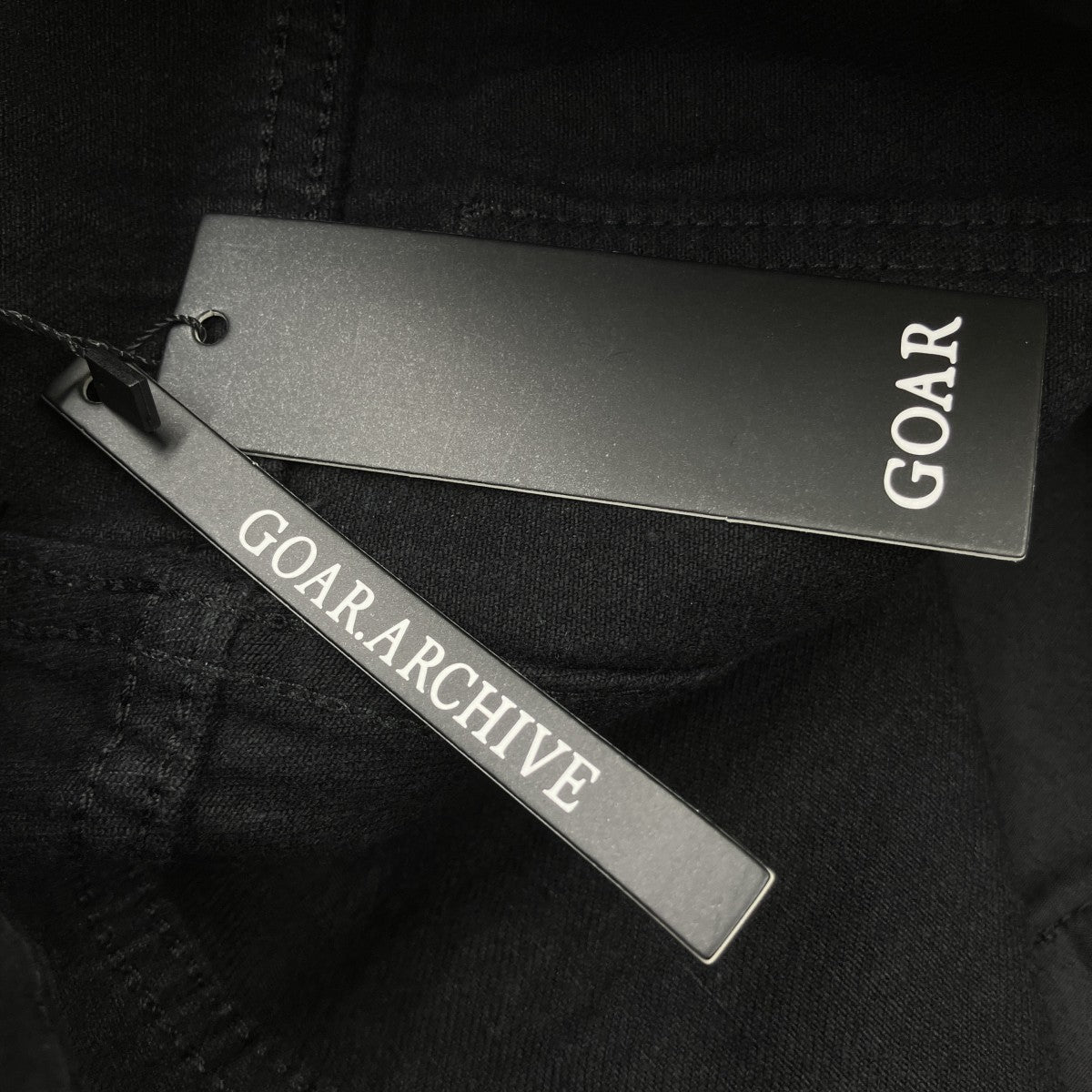 GOAR ARCHIVE(ゴアアーカイブ) コーティングフレアデニムパンツ
