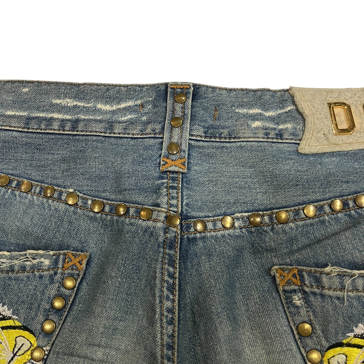 DOLCE ＆ GABBANA(ドルチェアンドガッバーナ) 虎刺繍デニムパンツ