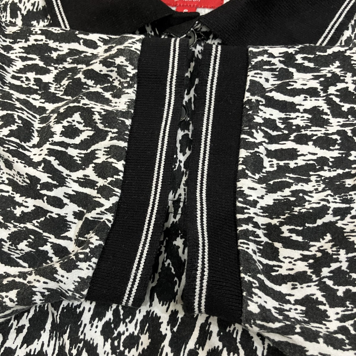 13SS「Leopard Polo」レオパードポロシャツ