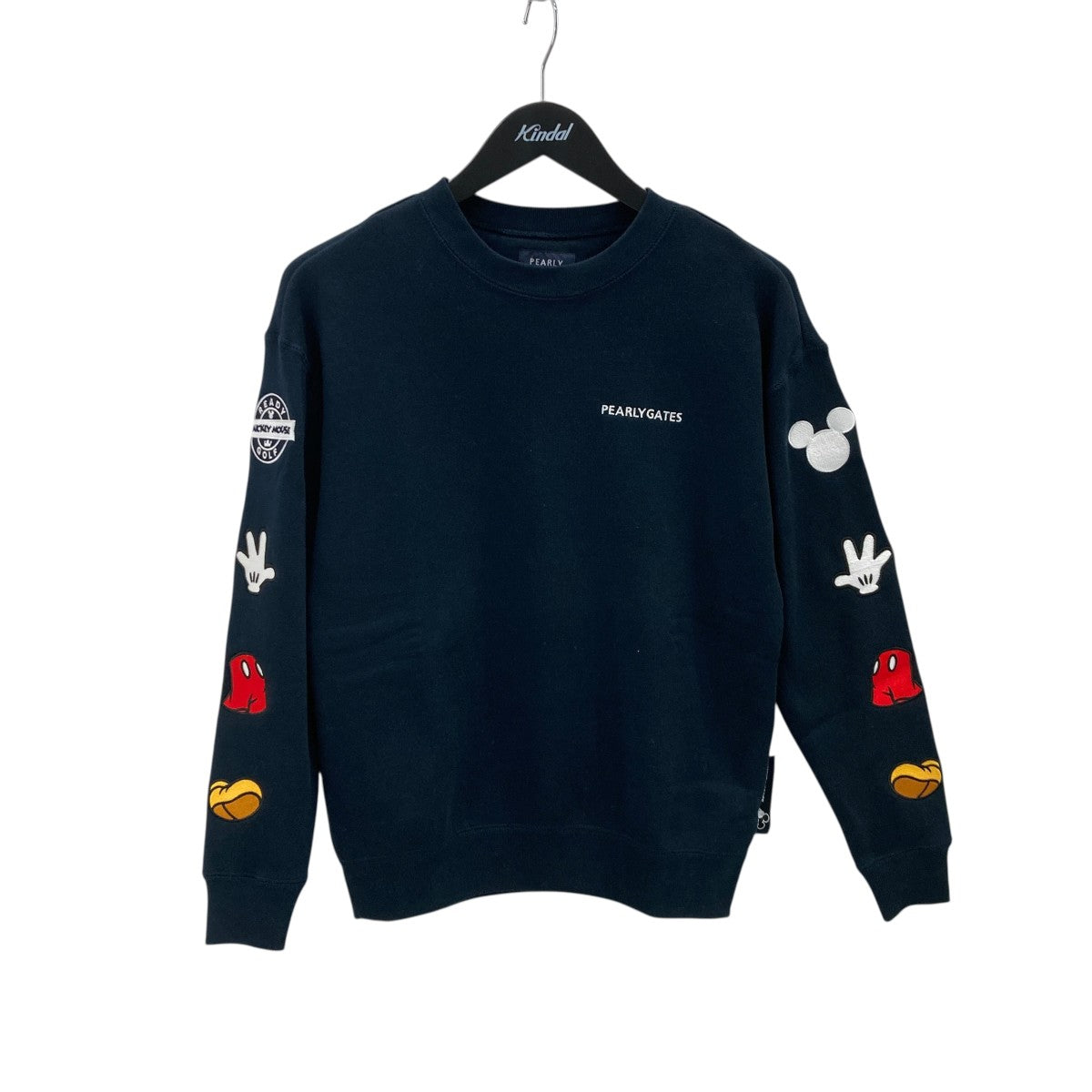 PEARLY GATES ミッキーマウスパッチスウェット055-1262008 古着・中古-1枚目のアイテム画像