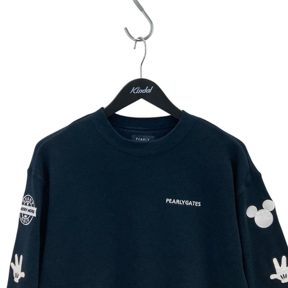 PEARLY GATES ミッキーマウスパッチスウェット055-1262008 古着・中古-2枚目のアイテム画像