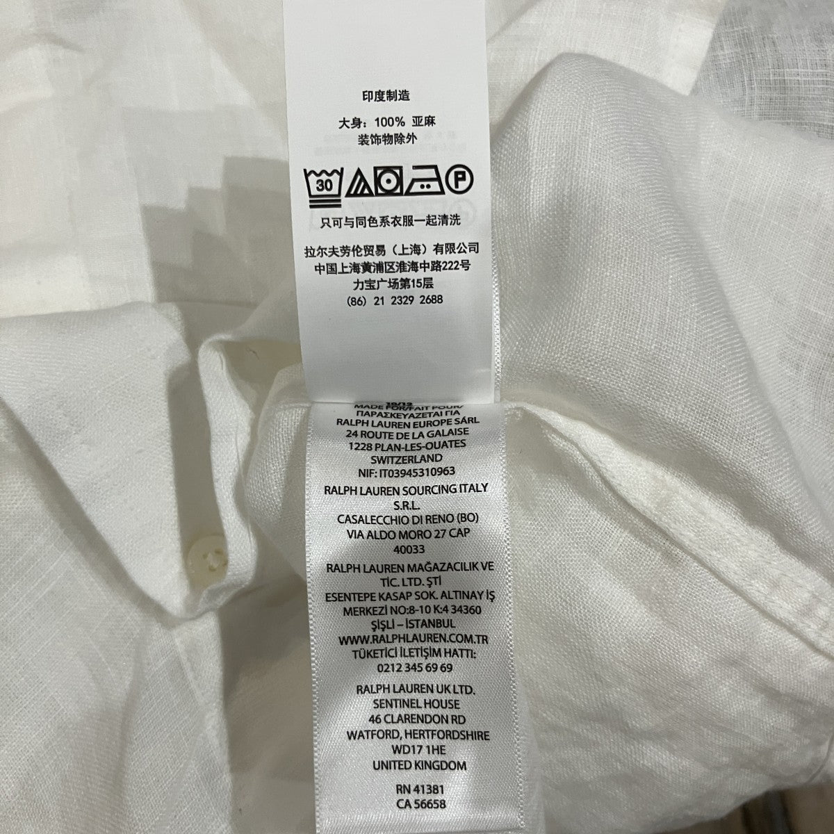 オーバーサイズ フィット リネン ショートスリーブ シャツ 半袖シャツ