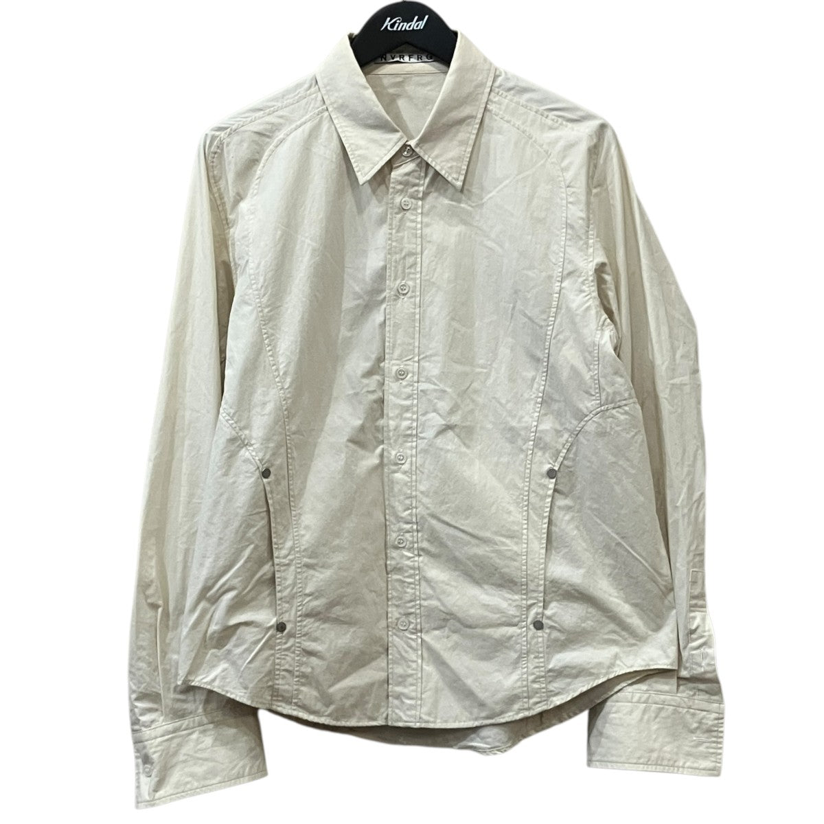 PANELLED LONG SLEEVE SHIRT 長袖シャツ