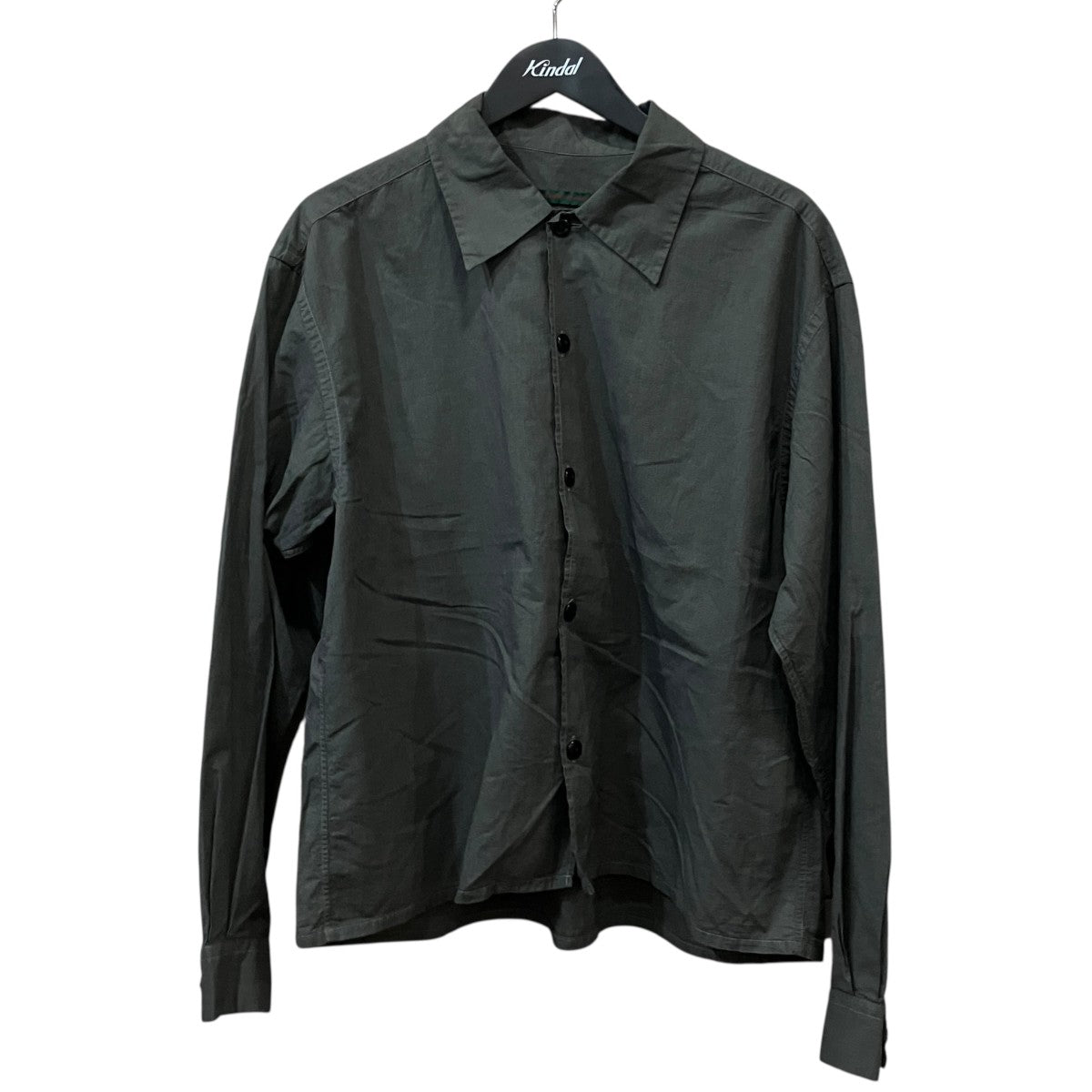 Garment Dyed Short Cut Shirt長袖シャツ1261-81-003