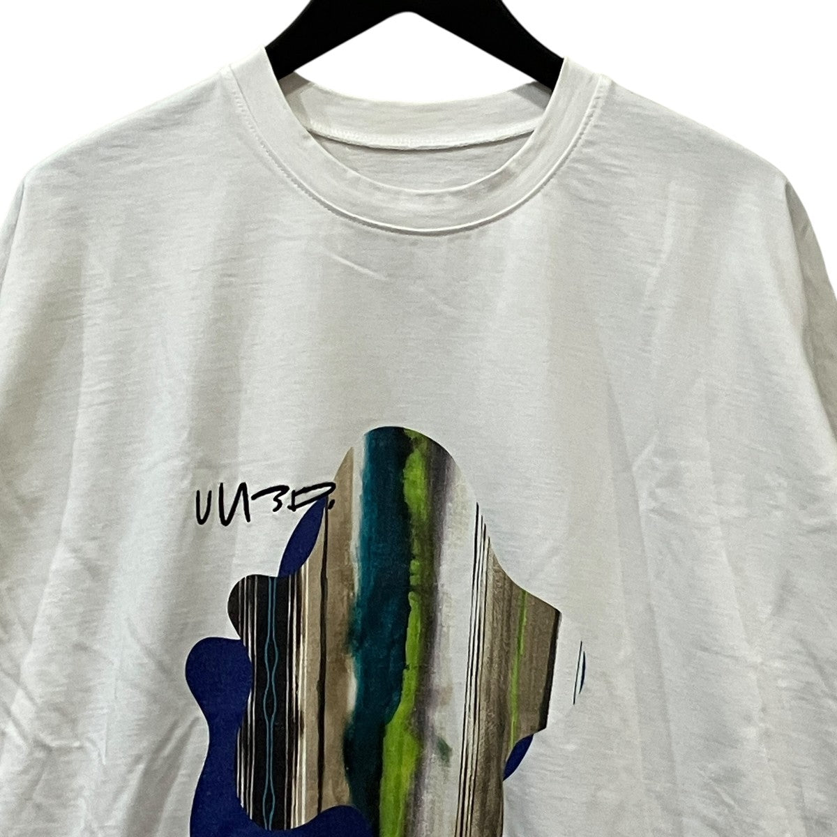 タイダイストライププリントTシャツ