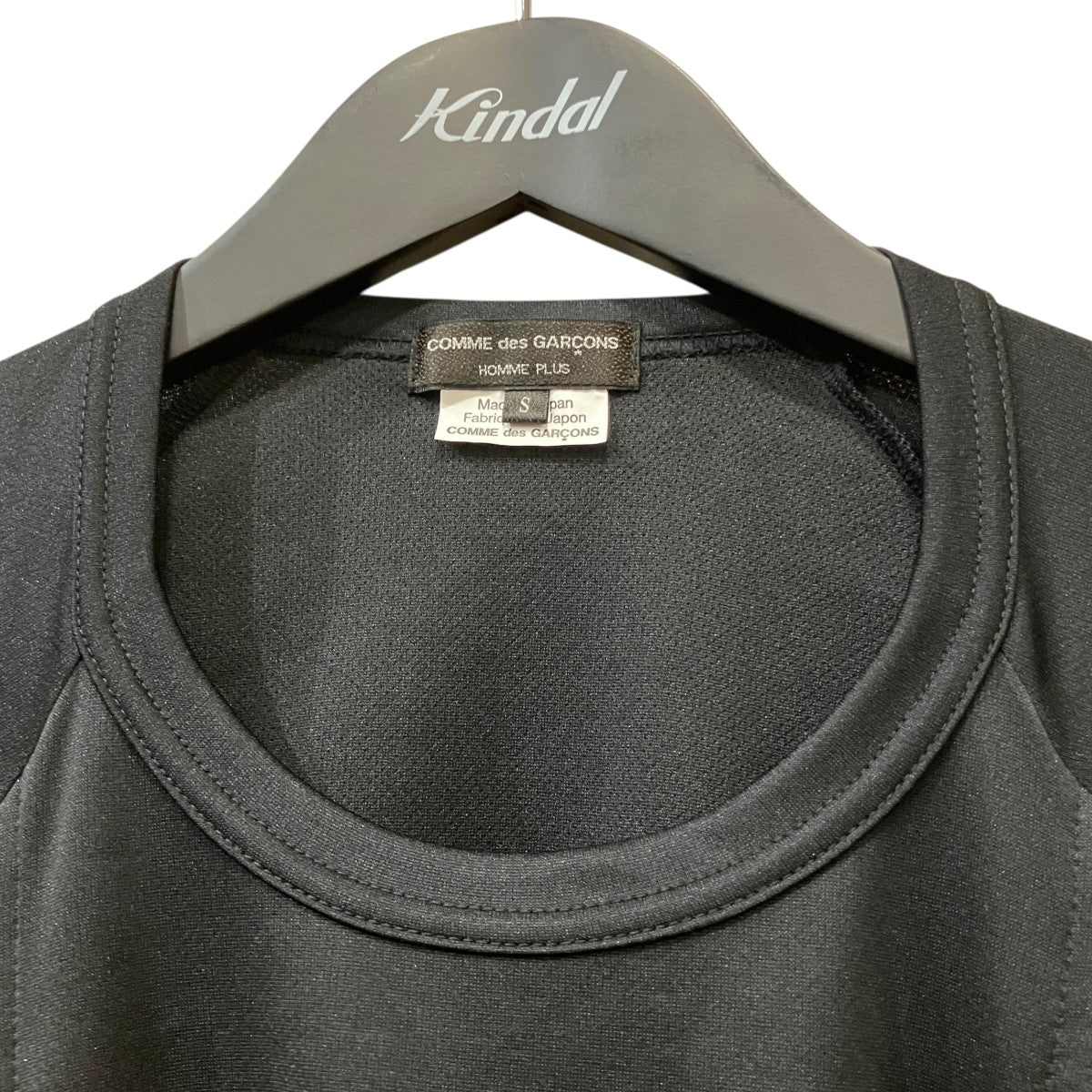 エステル ジップフリルTシャツ