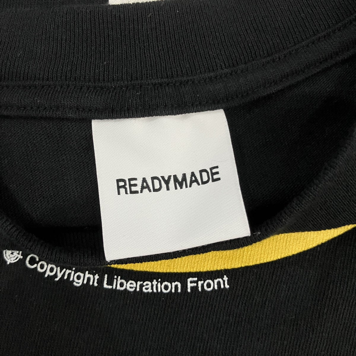 READYMADE(レディメイド) 「CLF SIMILE TEE」スマイルプリントTシャツ