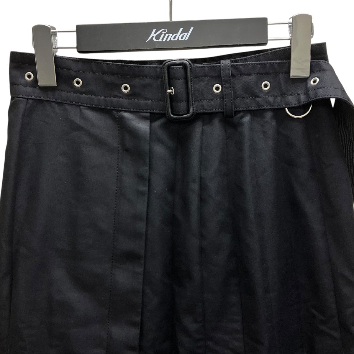 sacai(サカイ) ギャバジン スカート 22-06322 ブラック サイズ 1
