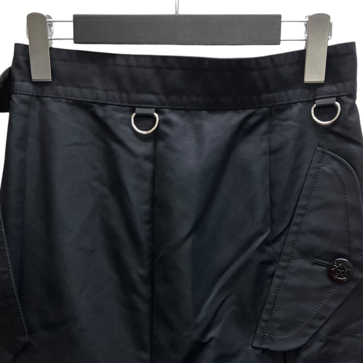 sacai(サカイ) ギャバジン スカート 22-06322 ブラック サイズ 1