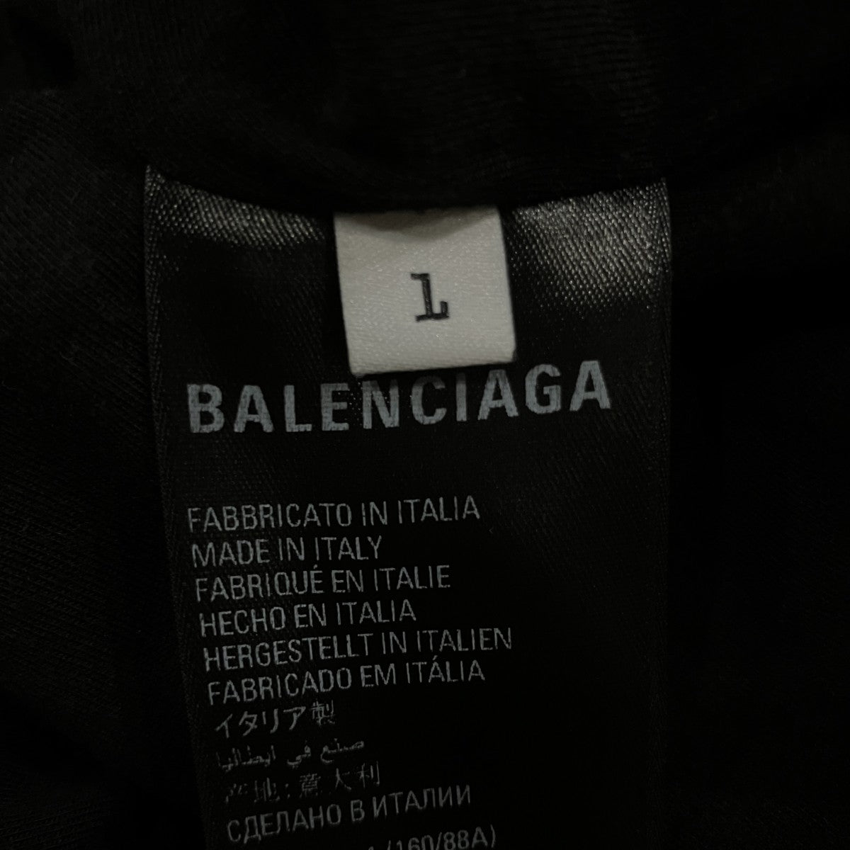 BALENCIAGA(バレンシアガ) ジップアップジャケット 698595 ブラック