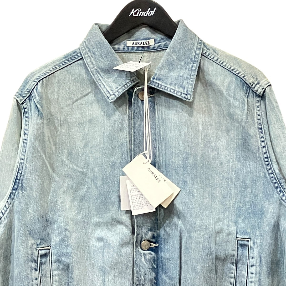 FADED SELVEDGE LIGHT DENIM BLOUSON デニムジャケット