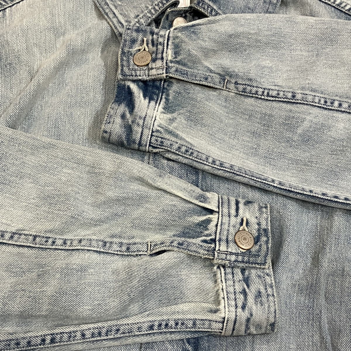 FADED SELVEDGE LIGHT DENIM BLOUSON デニムジャケット