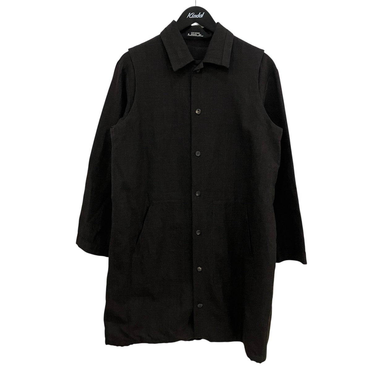 ロングシャツコートPE83-FH087