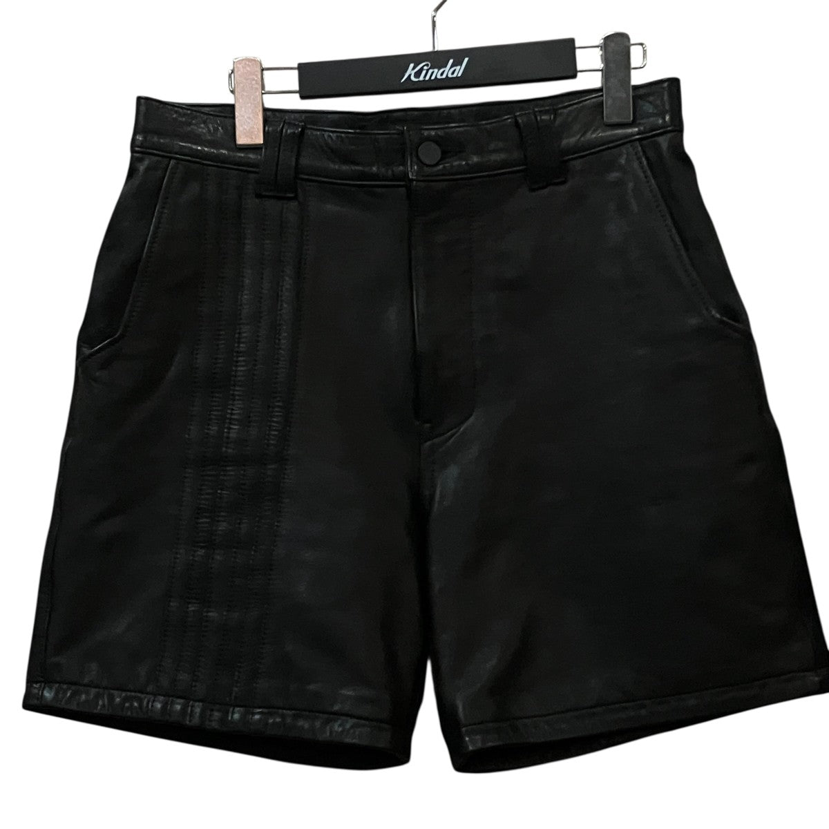 roarguns(ロアーガンズ) COW LEATHER SHORTS CROSSGUN WAPPEN レザー