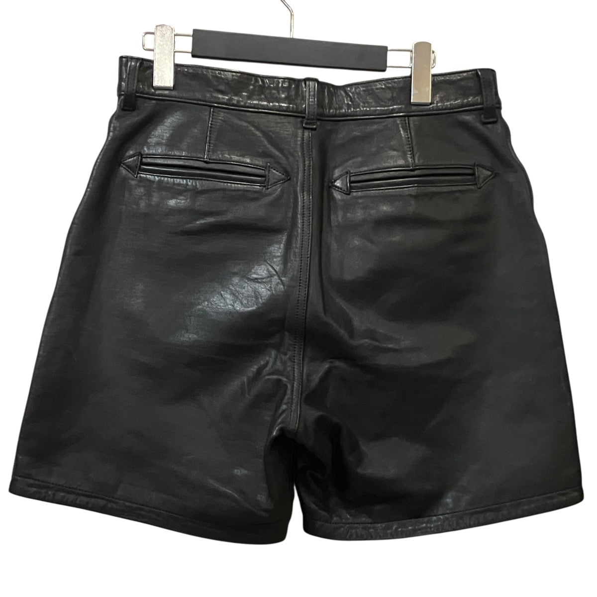 COW LEATHER SHORTS CROSSGUN WAPPEN レザーショートパンツ