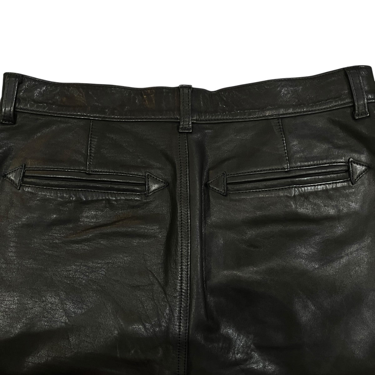 roarguns(ロアーガンズ) COW LEATHER SHORTS CROSSGUN WAPPEN レザー