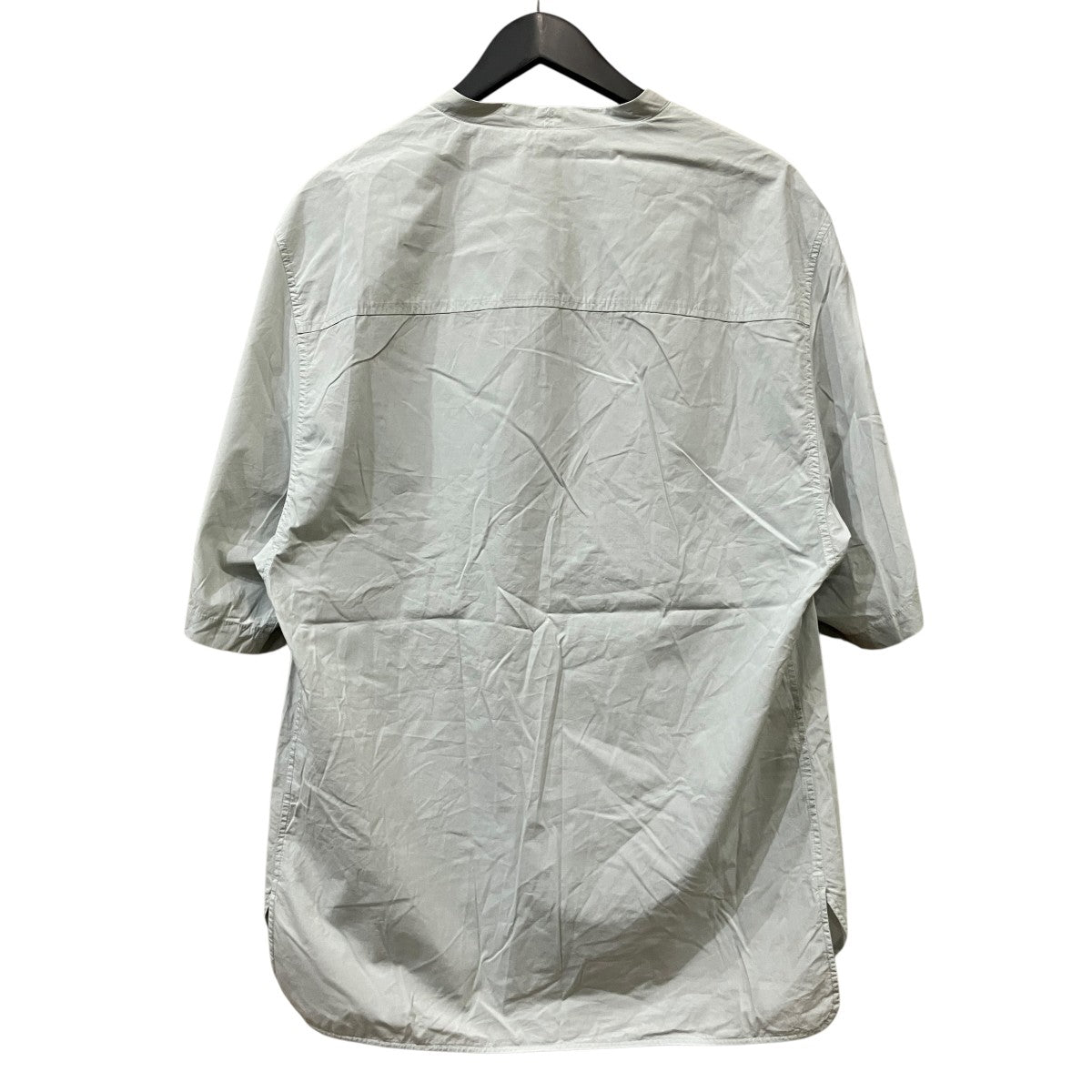 「DRAPED SHIRT」ナイロンＴシャツ