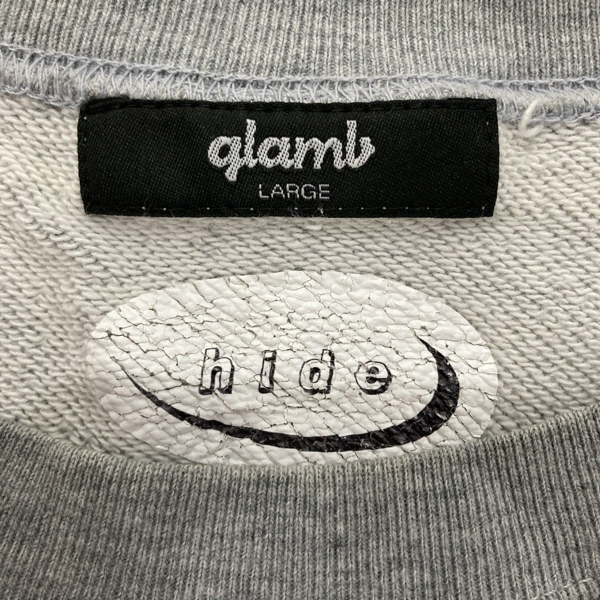 ベアプリントロングスリーブTシャツ