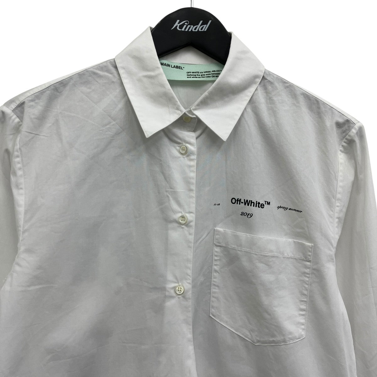 OFFWHITE ロングスリーブシャツ 古着・中古-3枚目のアイテム画像