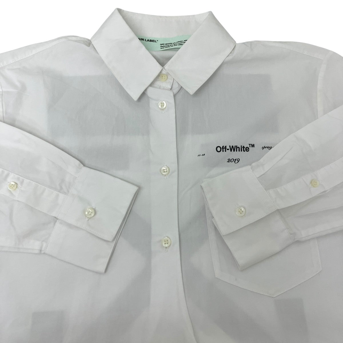 OFFWHITE ロングスリーブシャツ 古着・中古-4枚目のアイテム画像