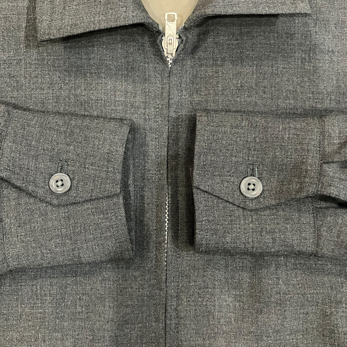 「2WAY STRECH WOOL BLOUSON」ストレッチウールジャケットCCES04UNI B