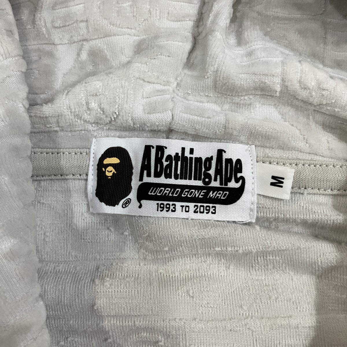 モノグラム柄シャークモチーフフルジップパーカー001ZPK801303M
