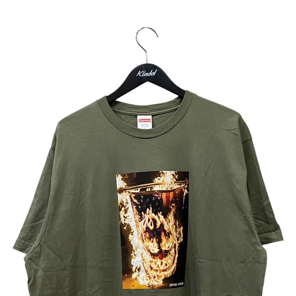 26SS「Spitfire Flag Tee」プリントTシャツ
