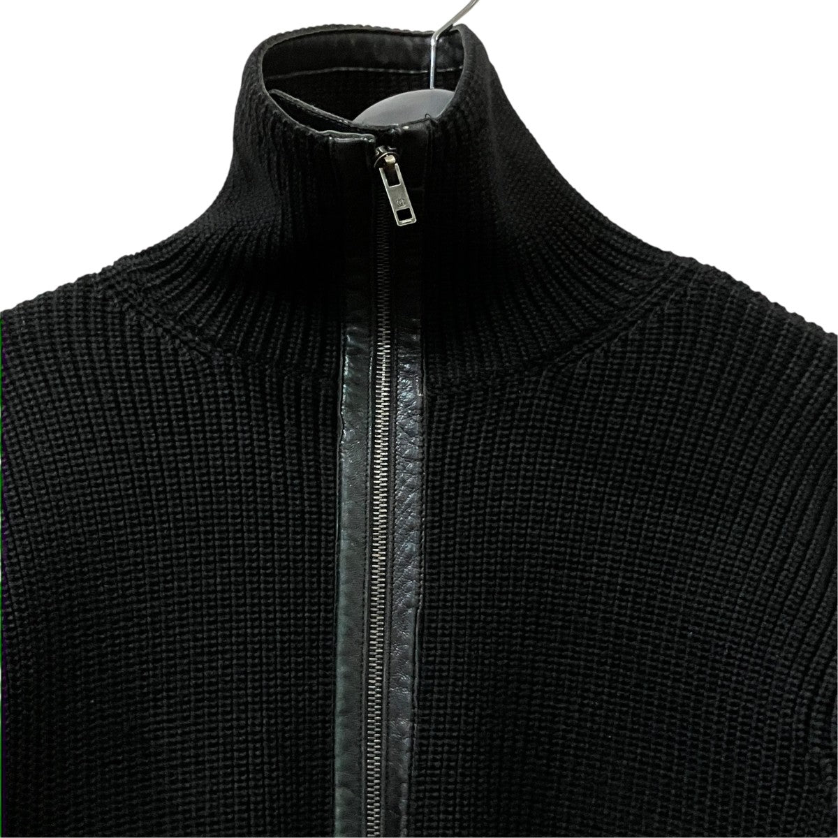 GUCCI トム・フォード期 タートルネックジップニット 古着・中古-3枚目のアイテム画像