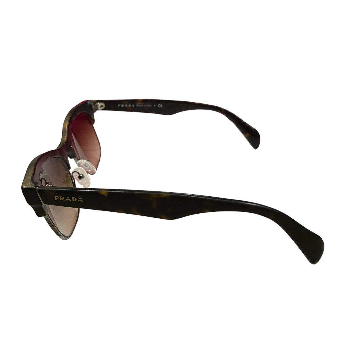 PRADA(プラダ) サングラスSPR11P SPR11P ブラウン×ブラック サイズ 54