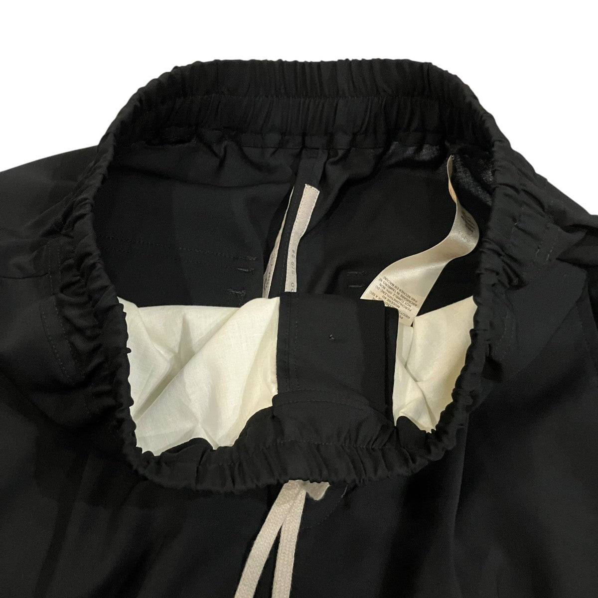 RICK OWENS(リックオウエンス) ドローストリングスリムロングパンツ