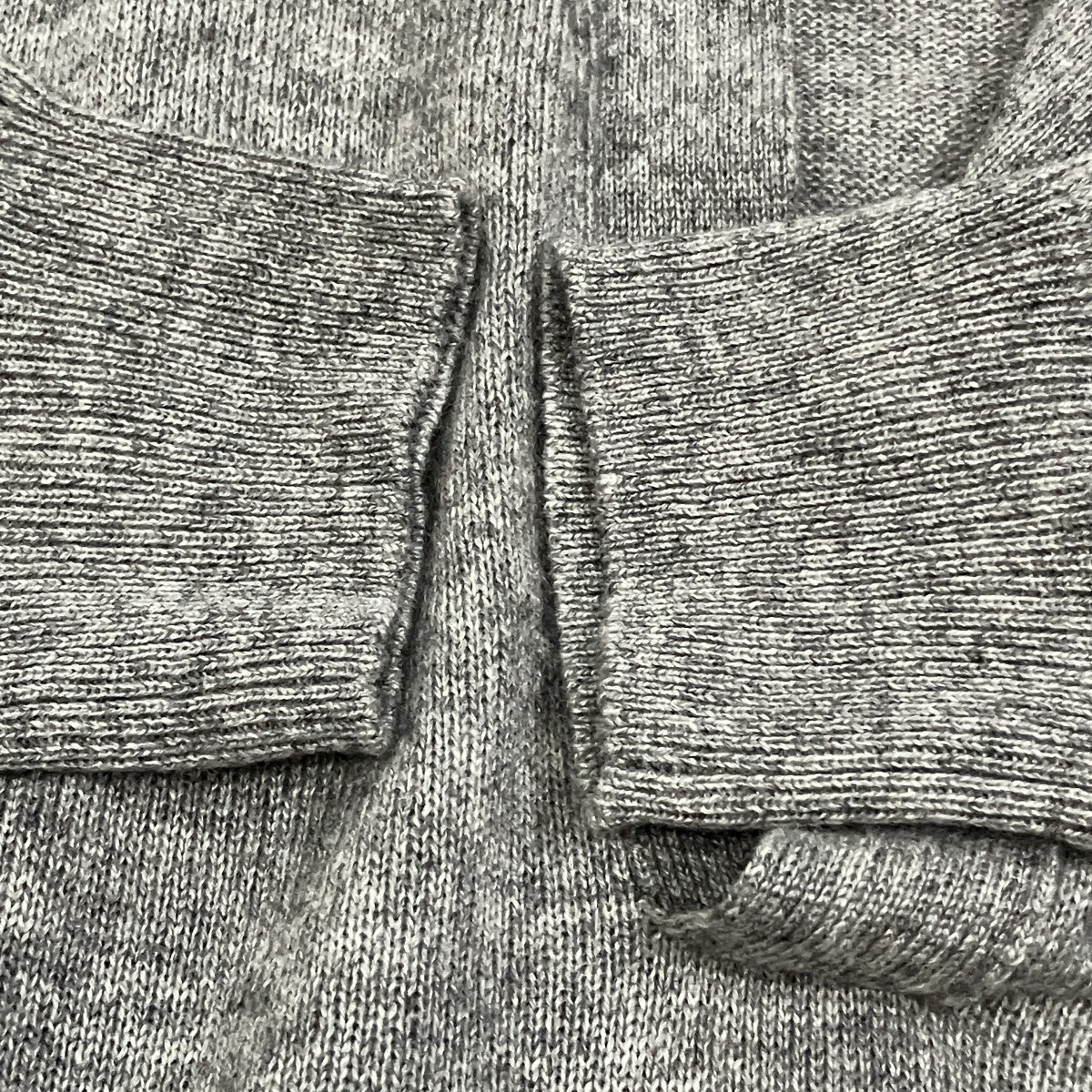 AURALEE SUPER FINE CASHMERE SILK KNIT SKIPPER POLO 襟付きニット 古着・中古-4枚目のアイテム画像