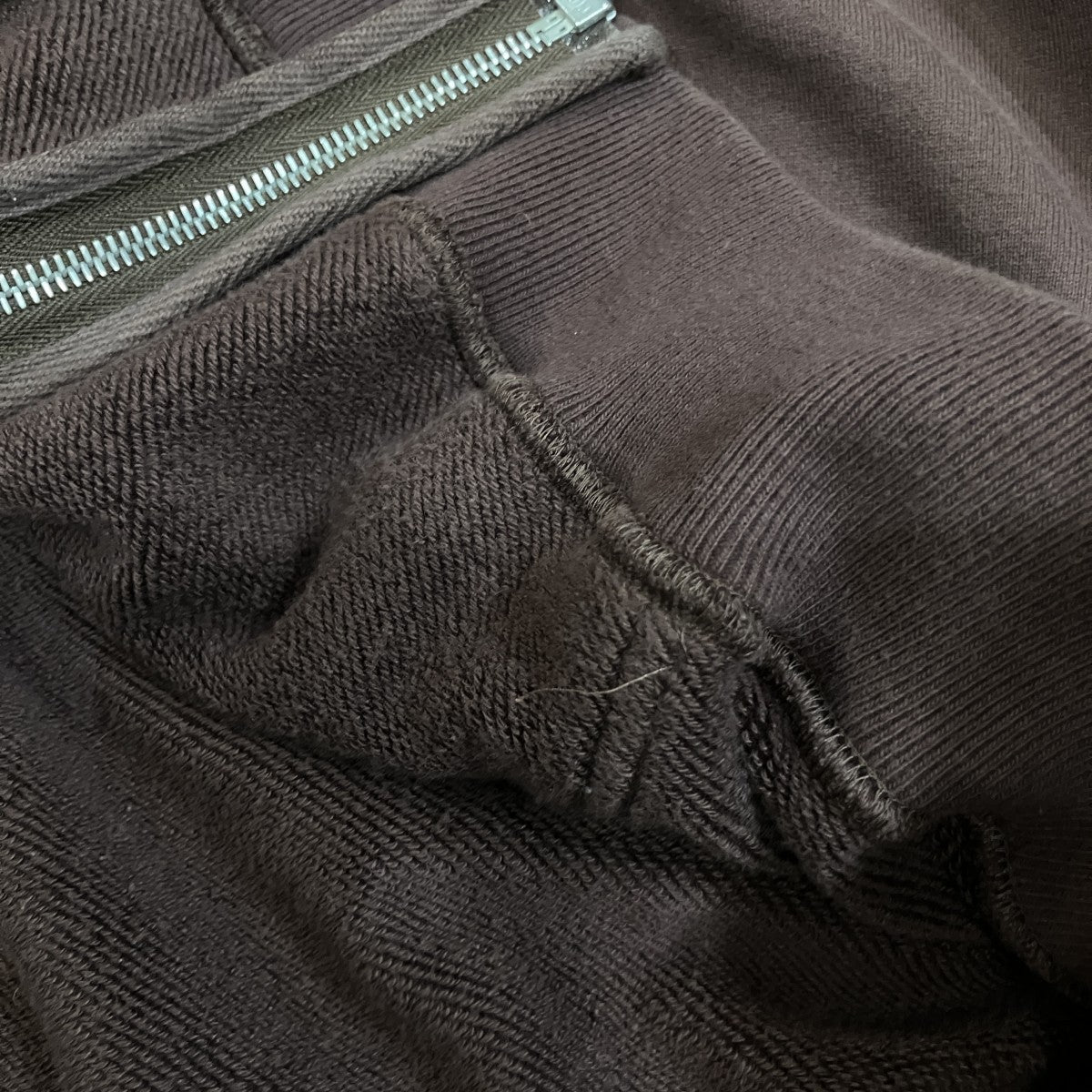 「SMOOTH SOFT SWEAT ZIP PARKA」ジップパーカーA23SP01TU