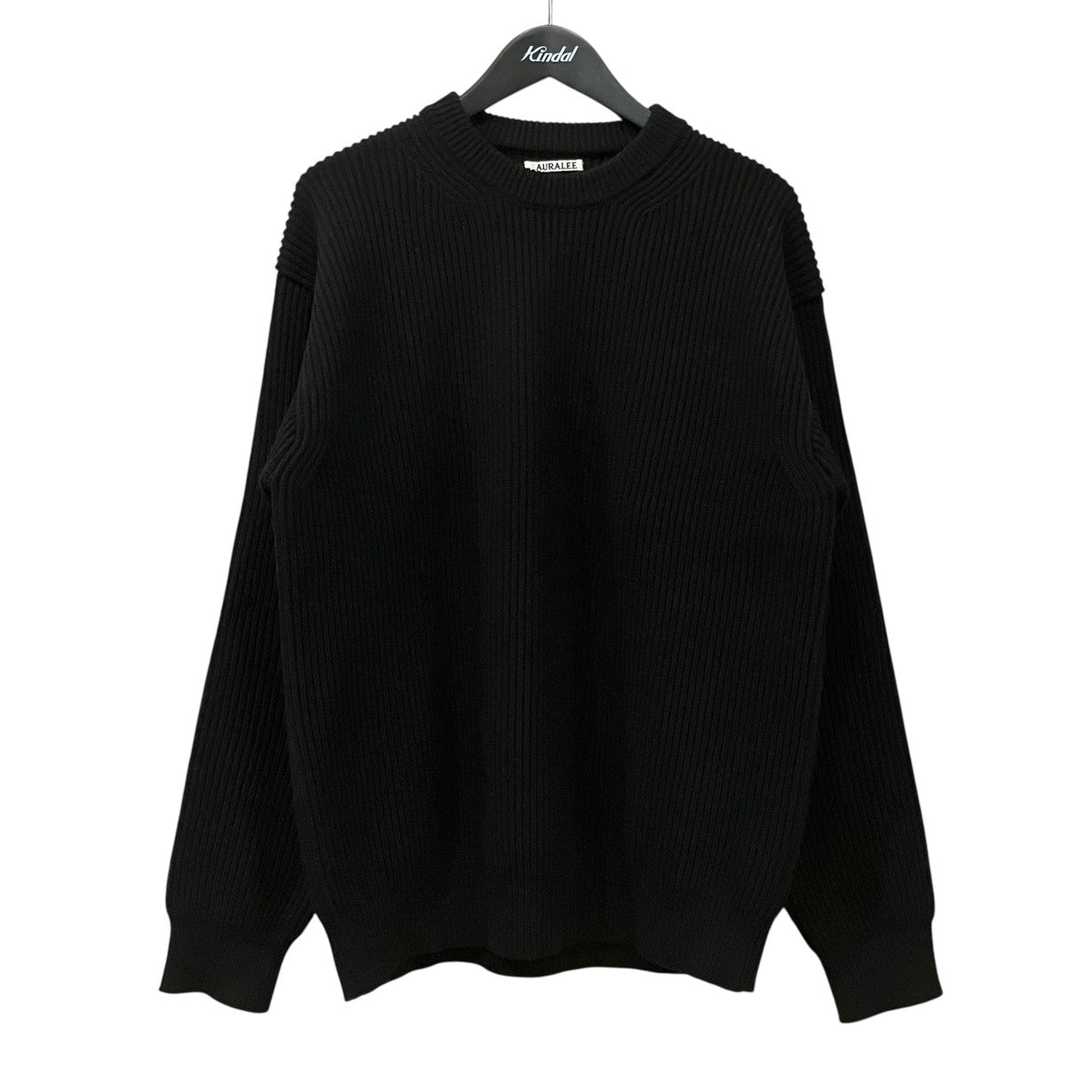 SUPER FINE WOOL RIB KNITクルーネックニットA22AP02RK