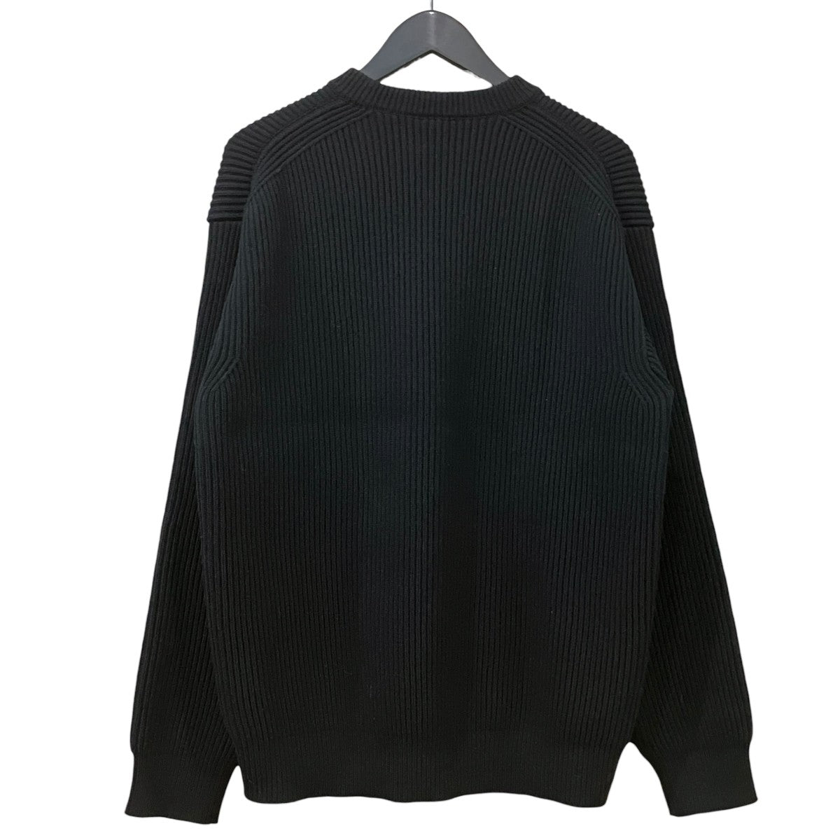 SUPER FINE WOOL RIB KNITクルーネックニットA22AP02RK
