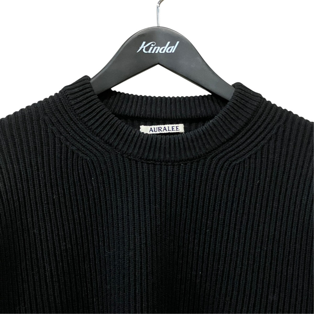 SUPER FINE WOOL RIB KNITクルーネックニットA22AP02RK