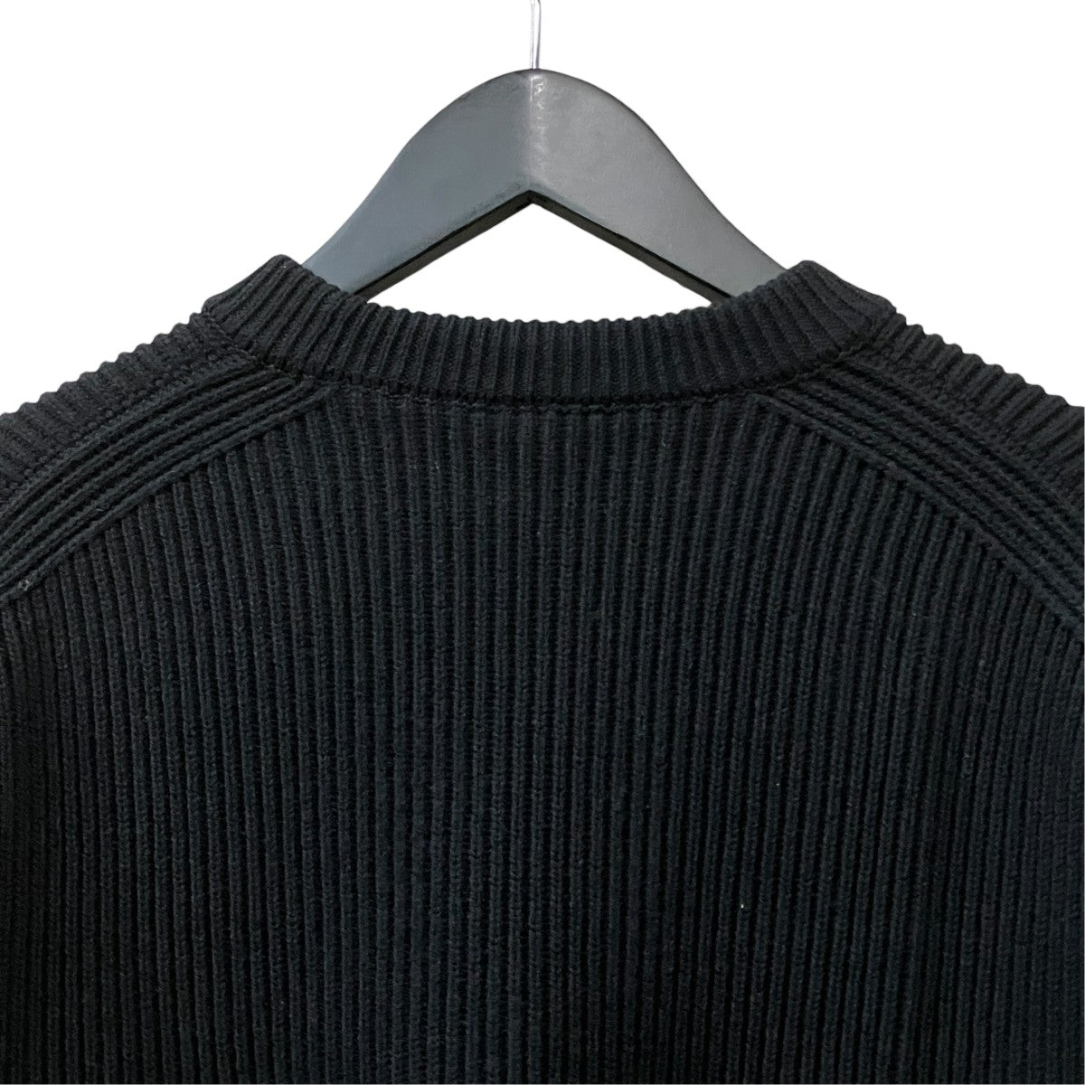 SUPER FINE WOOL RIB KNITクルーネックニットA22AP02RK