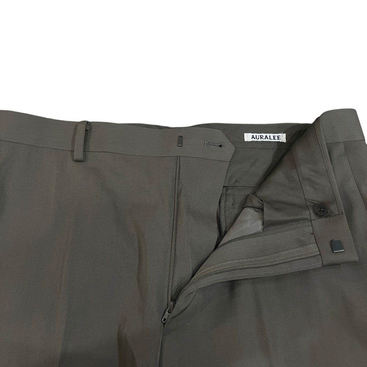 「LIGHT WOOL MAX GABARDINE SLACKS」スラックスA24AP02MG