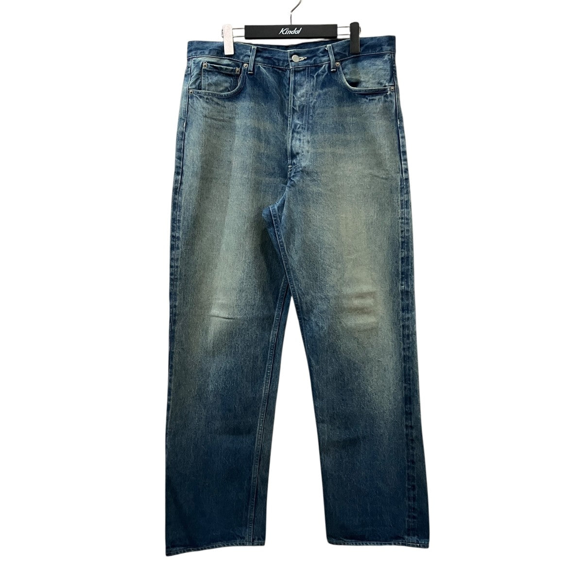 「SELVEDGE FADED HEAVY DENIM WIDE PANTS」デニムパンツA24AP02DH