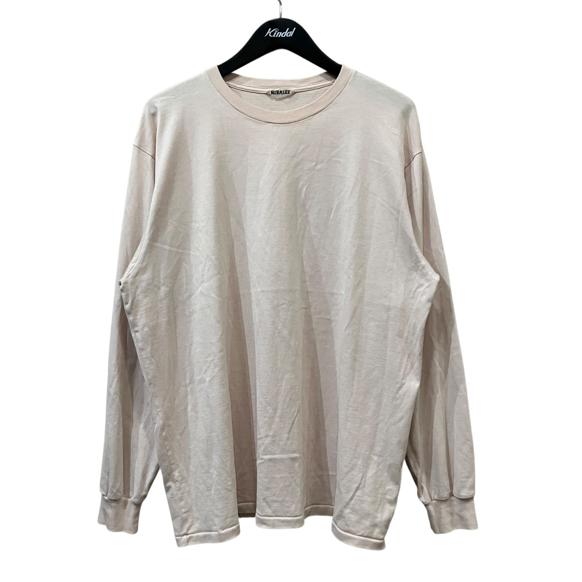 「LUSTER PLAITING L S TEE」長袖カットソーA00P01GT