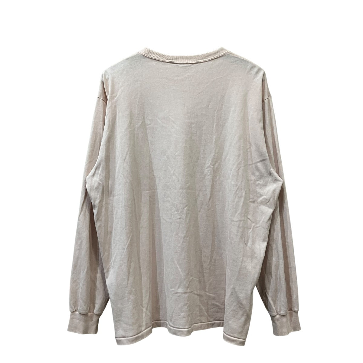 「LUSTER PLAITING L S TEE」長袖カットソーA00P01GT