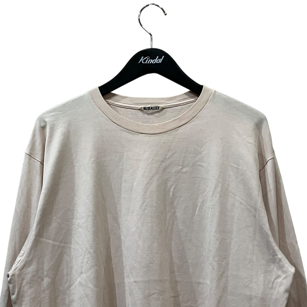 「LUSTER PLAITING L S TEE」長袖カットソーA00P01GT