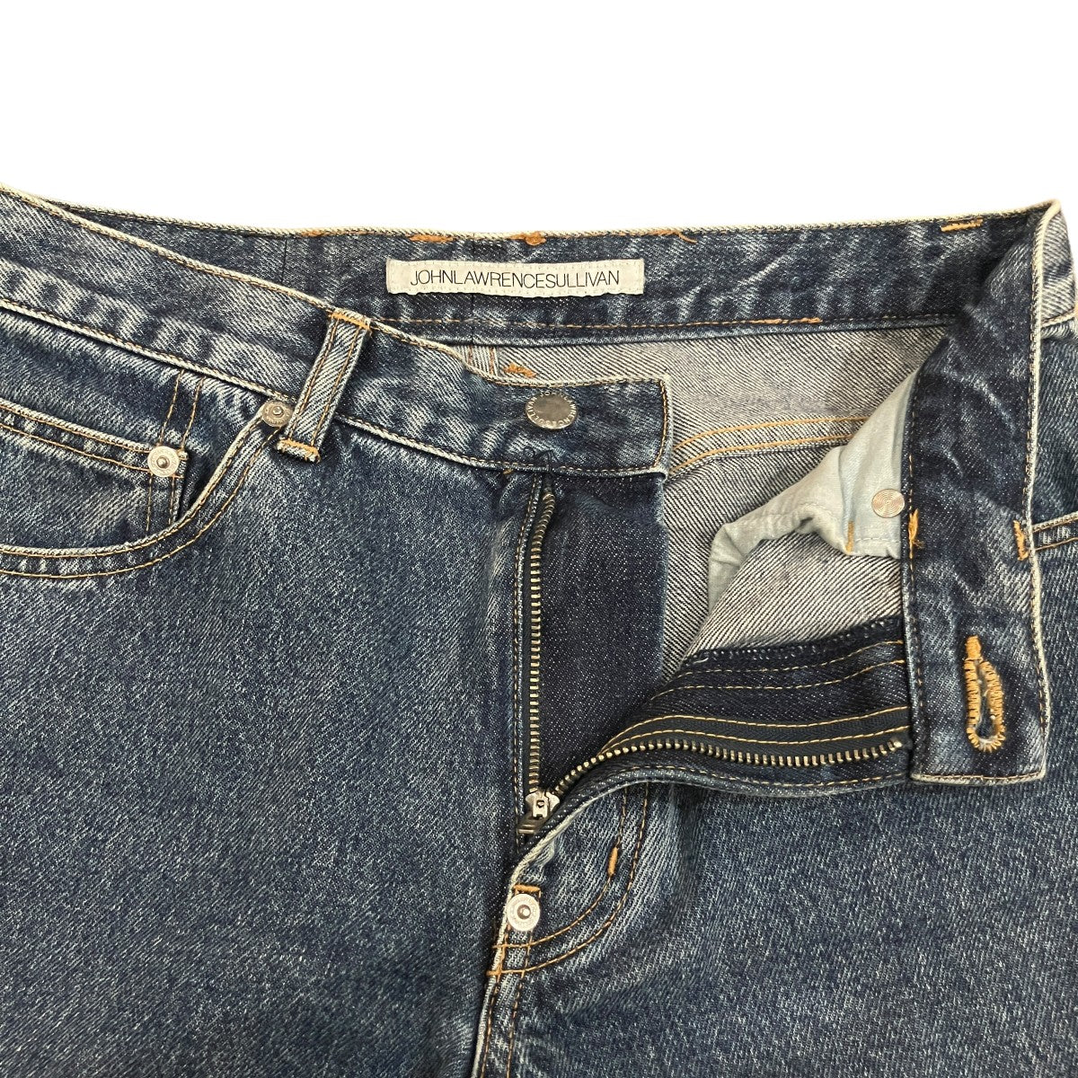 「WASHED DENIM FRONT POCKET PANTS」デニムパンツ2A012-0323-36