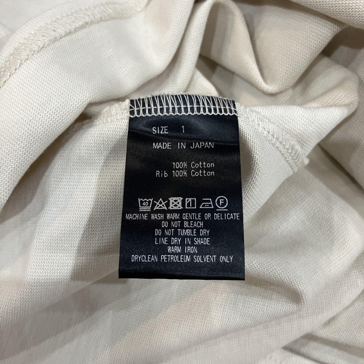 「POCKET TEE RECYCLE SUVIN ORGANIC COTTON」ポケットTシャツM24A-18CS03B