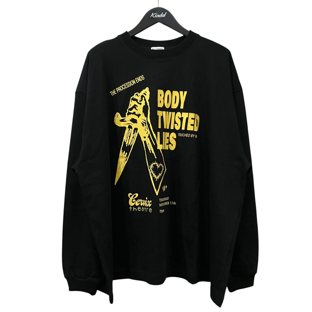 プリントロングスリーブTシャツ