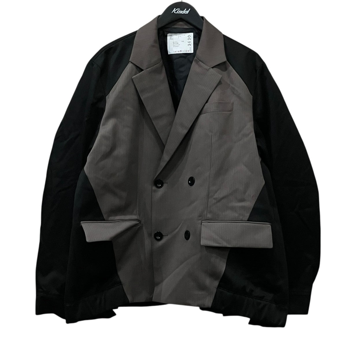 sacai テーラードジャケット 古着・中古-1枚目のアイテム画像