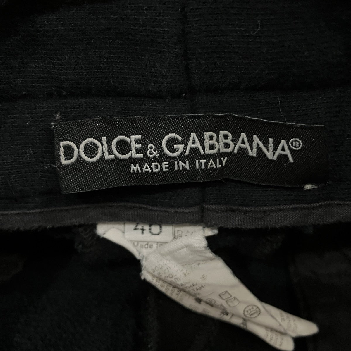DOLCE ＆ GABBANA パネル切替ジップパンツ 古着・中古-5枚目のアイテム画像