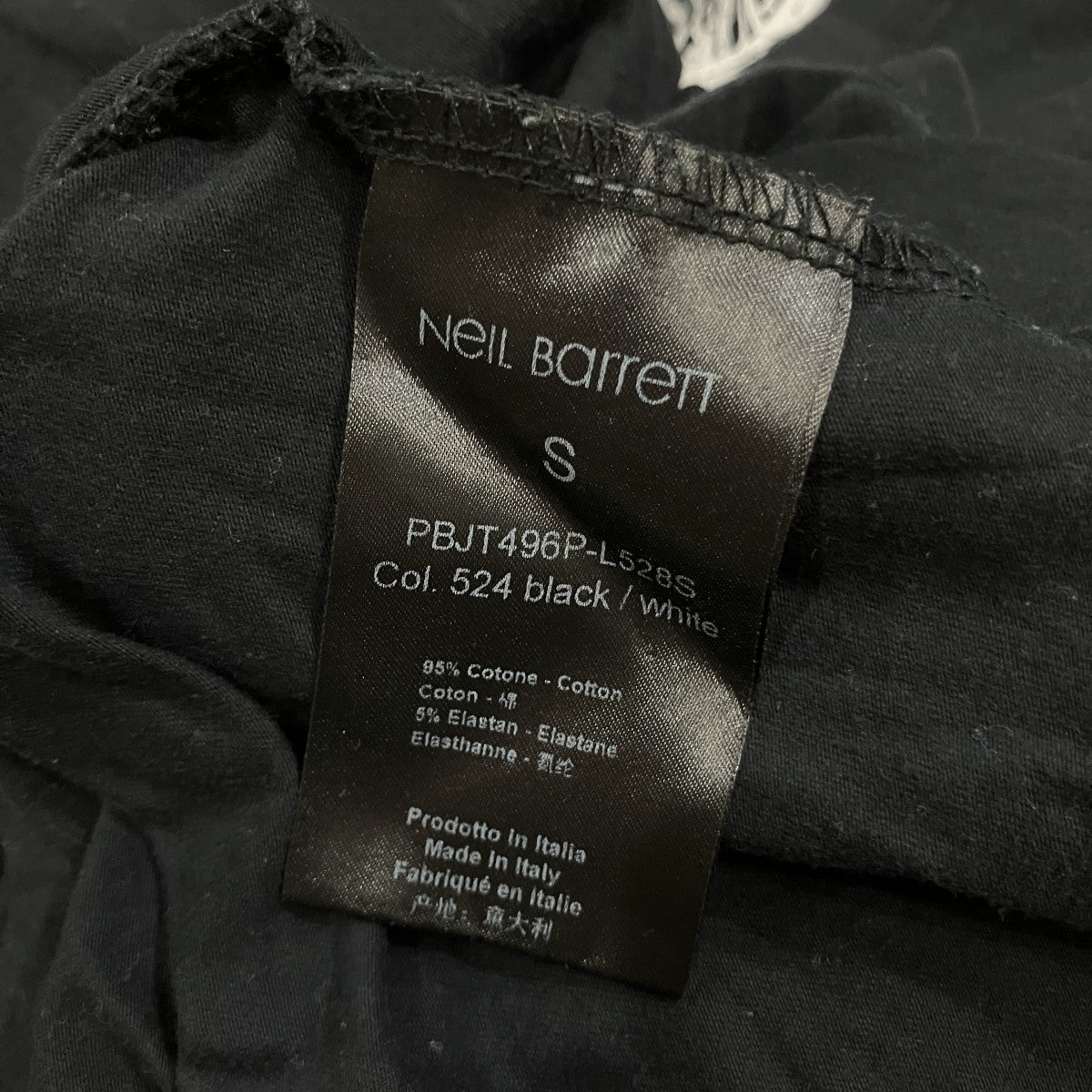 NEIL BARRETT ドーベルマンTシャツPBJT496P-L528S 古着・中古-6枚目のアイテム画像