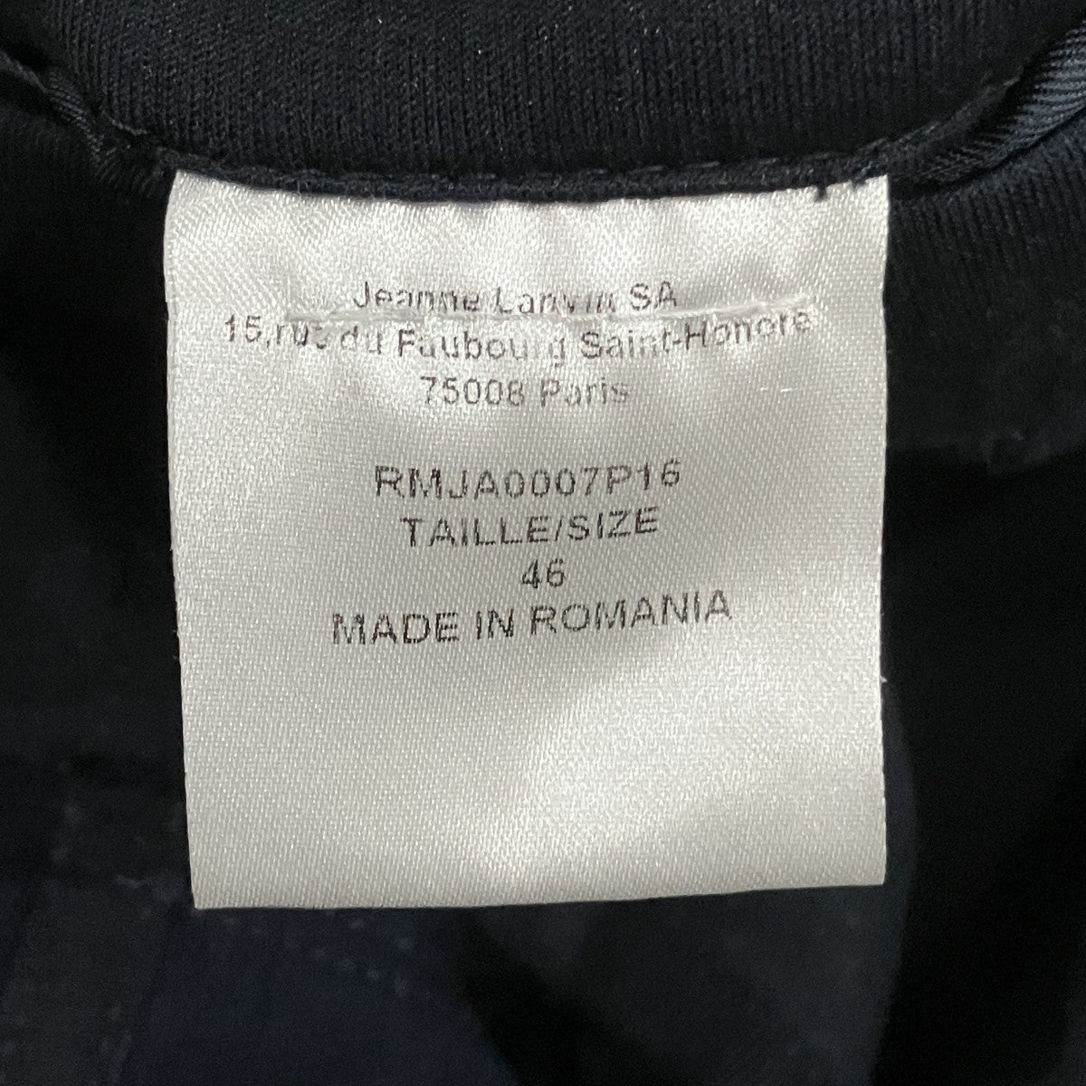 LANVIN テーラードジャケット 古着・中古-7枚目のアイテム画像